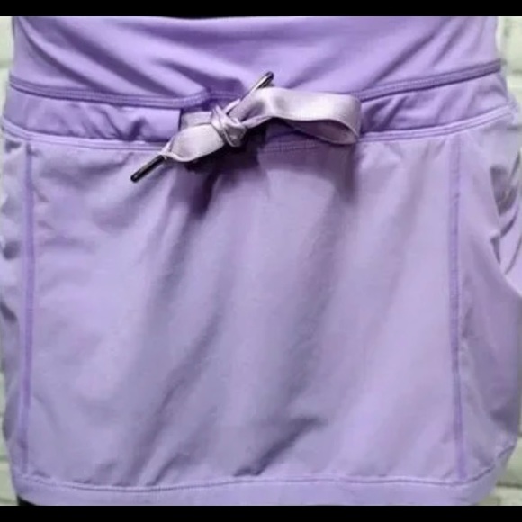 🚫Sold🚫 lululemon Purple Energy Skirt/Skort - Picture 2 of 6